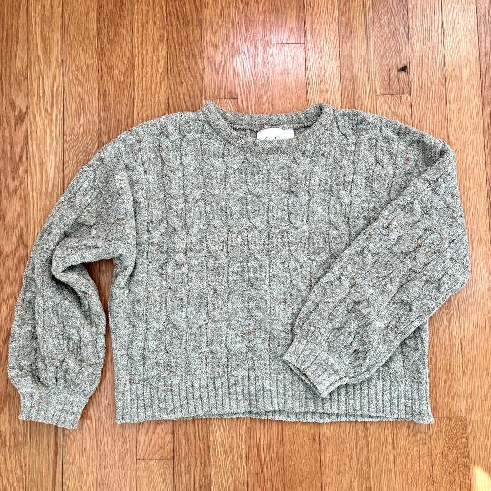 NWT Jessica Simpson Soft Plush Knit Chenille Sweater
